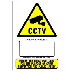 Haydon A5 CCTV Warning Sign-0