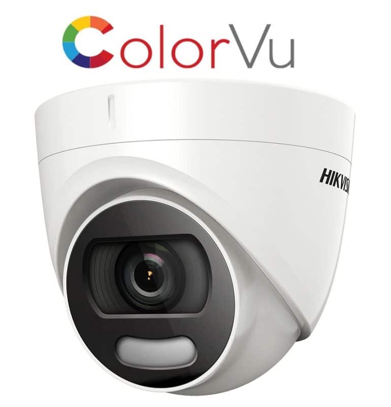 Hikvision 5MP ColorVu Turret Camera DS-2CE72HFT-F | CCTV101